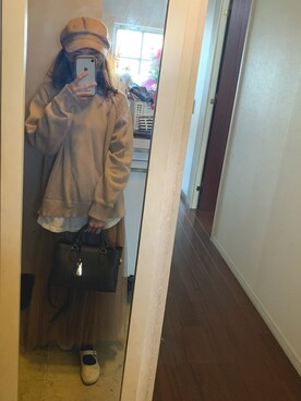 「WAG（ワグ）のアイテム」を使った、ohanaさん（レディース・154cm）の春コーディネート