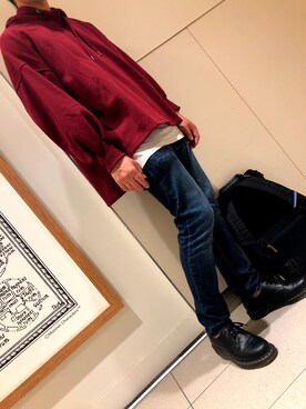 「オシャレパッソ」｜ゆうまれすさん（メンズ・172cm）の秋コーディネート