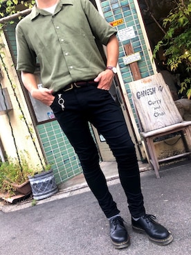 「2018マイベストコーデ」｜「アイテム（アナログ腕時計）」を使った、ゆうまれすさん（メンズ・172cm）の夏コーディネート