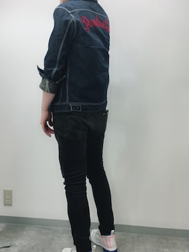 「WACKO MARIA（ワコマリア）のアイテム」を使った、高原 ジュンさん（メンズ・171cm）の春コーディネート