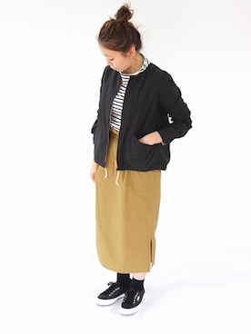 「ラメスニーカー」｜francbonnさん（レディース・155cm）の春コーディネート