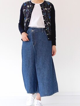 「Crespi（クレスピ）のアイテム」を使った、francbonnさん（レディース・155cm）の春コーディネート