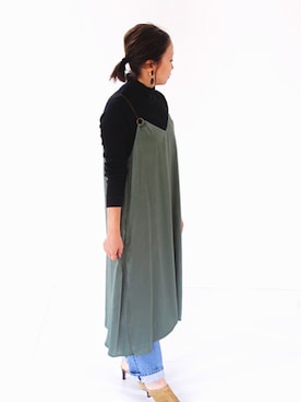 「NOMBRE IMPAIR（ノンブルアンペール）のアイテム（ワンピース/ドレス）」を使った、francbonnさん（レディース・155cm）の秋コーディネート