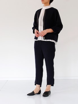 「WHYTO.（ホワイト）のアイテム」を使った、francbonnさん（レディース・158cm）の冬コーディネート