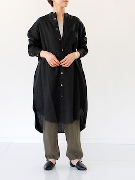 「TICCA（ティッカ）のアイテム（パンツ）」を使った、francbonnさん（レディース・158cm）の春コーディネート
