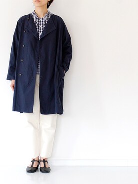 「CATWORTH（カットワース）のアイテム」を使った、francbonnさん（レディース・158cm）の春コーディネート