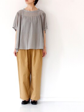 「CATWORTH（カットワース）のアイテム」を使った、francbonnさん（レディース・158cm）の春コーディネート