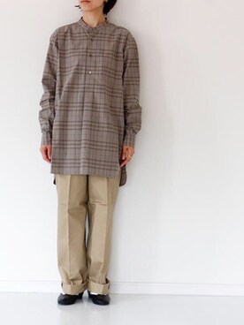 「CATWORTH（カットワース）のアイテム」を使った、francbonnさん（レディース・158cm）の夏コーディネート