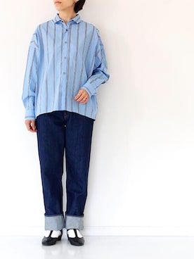 「CATWORTH（カットワース）のアイテム」を使った、francbonnさん（レディース・158cm）の夏コーディネート