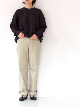 「CATWORTH（カットワース）のアイテム」を使った、francbonnさん（レディース・158cm）の夏コーディネート