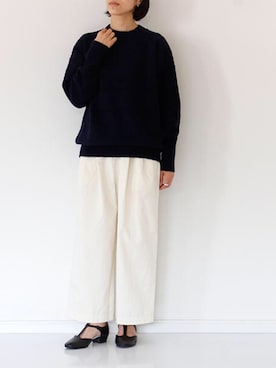 「CATWORTH（カットワース）のアイテム」を使った、francbonnさん（レディース・158cm）の秋コーディネート