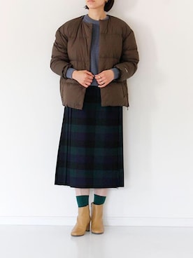 「O'NEILL（オニール）のアイテム」を使った、francbonnさん（レディース・158cm）の秋コーディネート
