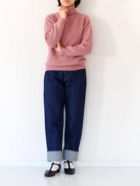 「CATWORTH（カットワース）のアイテム」を使った、francbonnさん（レディース・158cm）の秋コーディネート