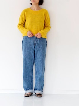 「NOR'EASTERLY（ノアイースターリー）のアイテム」を使った、francbonnさん（レディース・158cm）の秋コーディネート