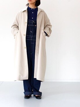 「SETTO（セット）のアイテム（ジャケット/アウター）」を使った、francbonnさん（レディース・158cm）の冬コーディネート