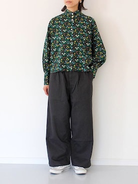 「SETTO（セット）のアイテム（トップス）」を使った、francbonnさん（レディース・158cm）の夏コーディネート