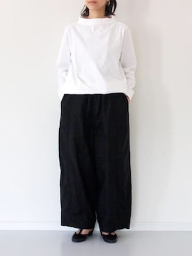 「CATWORTH（カットワース）のアイテム」を使った、francbonnさん（レディース・158cm）の夏コーディネート