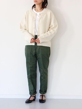 「SETTO（セット）のアイテム（トップス）」を使った、francbonnさん（レディース・158cm）の秋コーディネート