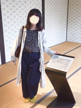 「PAR ICI」｜「アイテム（ジャケット/アウター）」を使った、ののこさん（レディース・152cm）の春コーディネート
