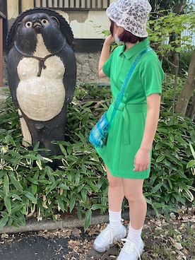 「WALL（ウォール）のアイテム」を使った、tynさん（レディース・157cm）の秋コーディネート