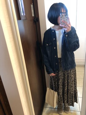 「ワッフル」｜nrkさん（レディース・158cm）の春コーディネート