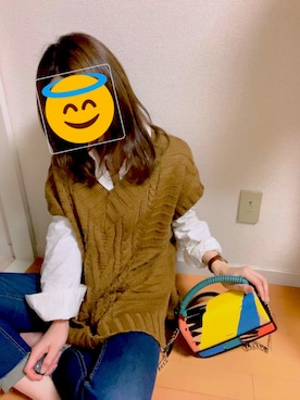 「Parfois（パルフォア）のアイテム」を使った、Kさん（レディース・159cm）の春コーディネート