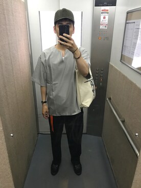 ごんピクシーさん（メンズ・172cm）の夏コーディネート