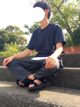 くろさん（メンズ・169cm）の夏コーディネート