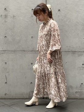 SLURR(スラー)OFFICIALさん（レディース・153cm）の春コーディネート