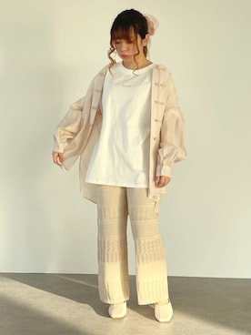 SLURR(スラー)OFFICIALさん（レディース・153cm）の春コーディネート