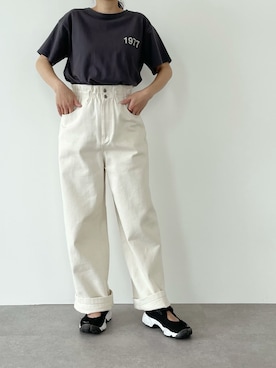 SLURR(スラー)OFFICIALさん（レディース・153cm）の春コーディネート