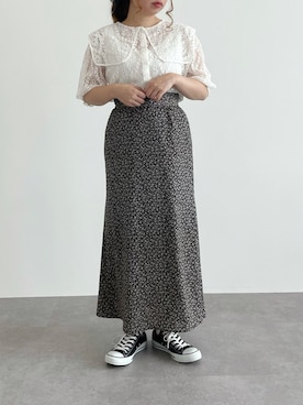 SLURR(スラー)OFFICIALさん(レディース・153cm)の夏コーディネート