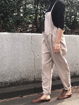 「DRIES VAN NOTEN（ドリスヴァンノッテン）のアイテム（シューズ）」を使った、san🦔さん（レディース・158cm）の春コーディネート