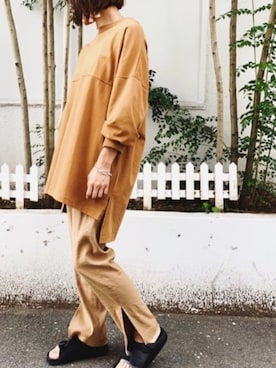 san🦔さん（レディース・158cm）の春コーディネート