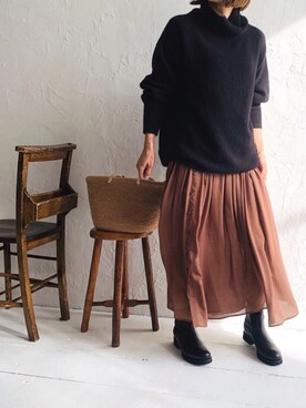 san🦔さん(レディース・158cm)の秋コーディネート