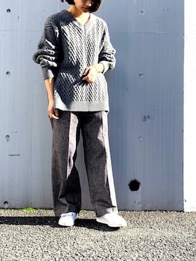 san🦔さん(レディース・158cm)の冬コーディネート