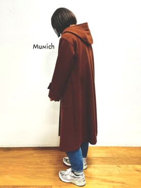 Munich（ミューニック）のダッフルコートを使った人気ファッション