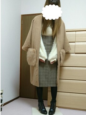 りりぃさん（レディース・168cm）の冬コーディネート