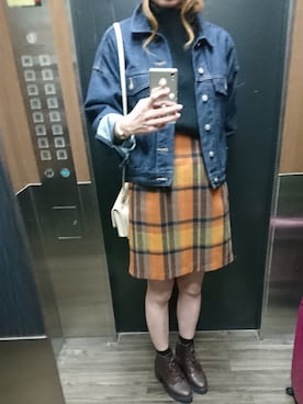 りりぃさん（レディース・168cm）の秋コーディネート