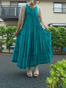 りりぃさん(レディース・168cm)の夏コーディネート