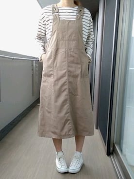 りりぃさん（レディース・168cm）の春コーディネート