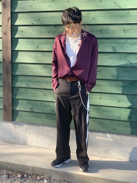 🍑ムー🍑さん（メンズ・173cm）の春コーディネート