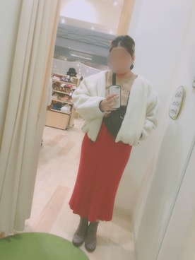 「仕事コーデ」｜「アイテム（ブルゾン）」を使った、えっちゃん☺︎さん（レディース・154cm）の秋コーディネート