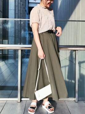 sakuraさん（レディース・165cm）の夏コーディネート