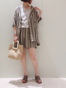 sakuraさん（レディース・165cm）の春コーディネート