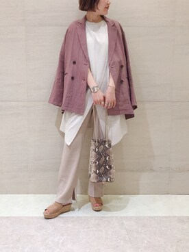 sakuraさん（レディース・165cm）の春コーディネート