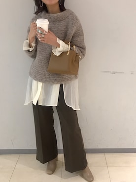 sakuraさん（レディース・165cm）の冬コーディネート