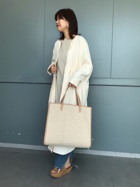 sakuraさん（レディース・165cm）の春コーディネート