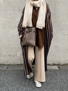 sakuraさん（レディース・165cm）の冬コーディネート