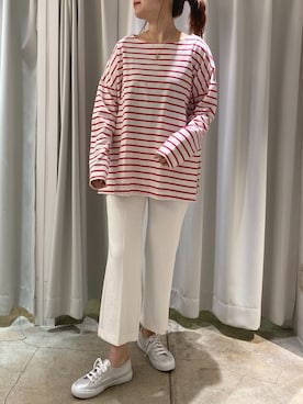 「SUPERGA（スペルガ）のアイテム」を使った、sakuraさん（レディース・165cm）の春コーディネート